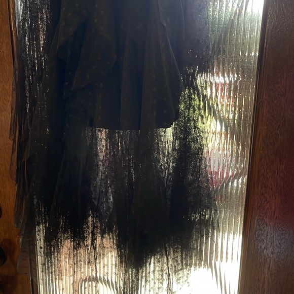 Black Ruffled Skirt - Picture 4 of 4